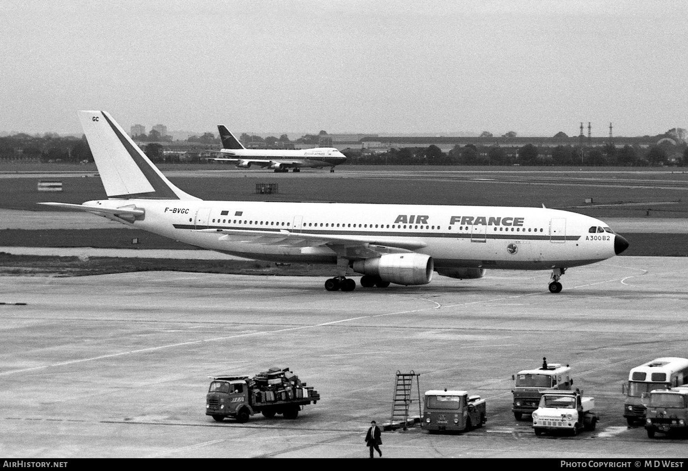 Aircraft Photo of F-BVGC | Airbus A300B2-1C | Air France | AirHistory.net #95167