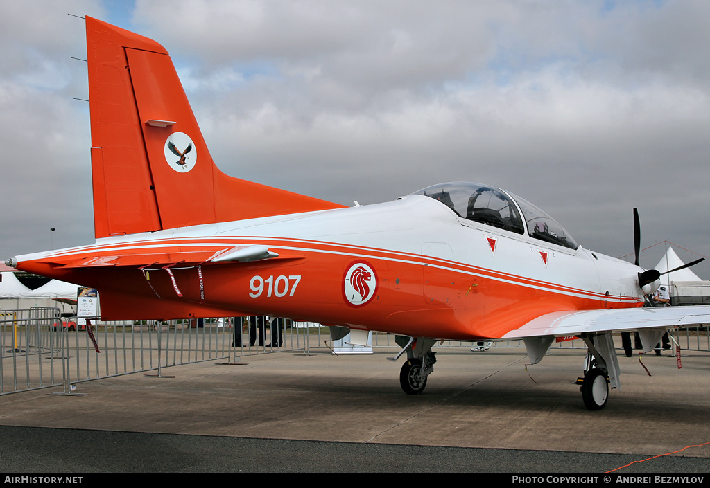 Aircraft Photo of 9107 | Pilatus PC-21 | Singapore - Air Force | AirHistory.net