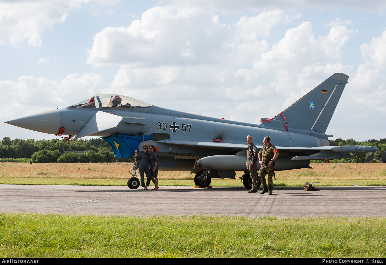 Aircraft Photo of 3057 | Eurofighter EF-2000 Typhoon S | Germany - Air Force | AirHistory.net #95185