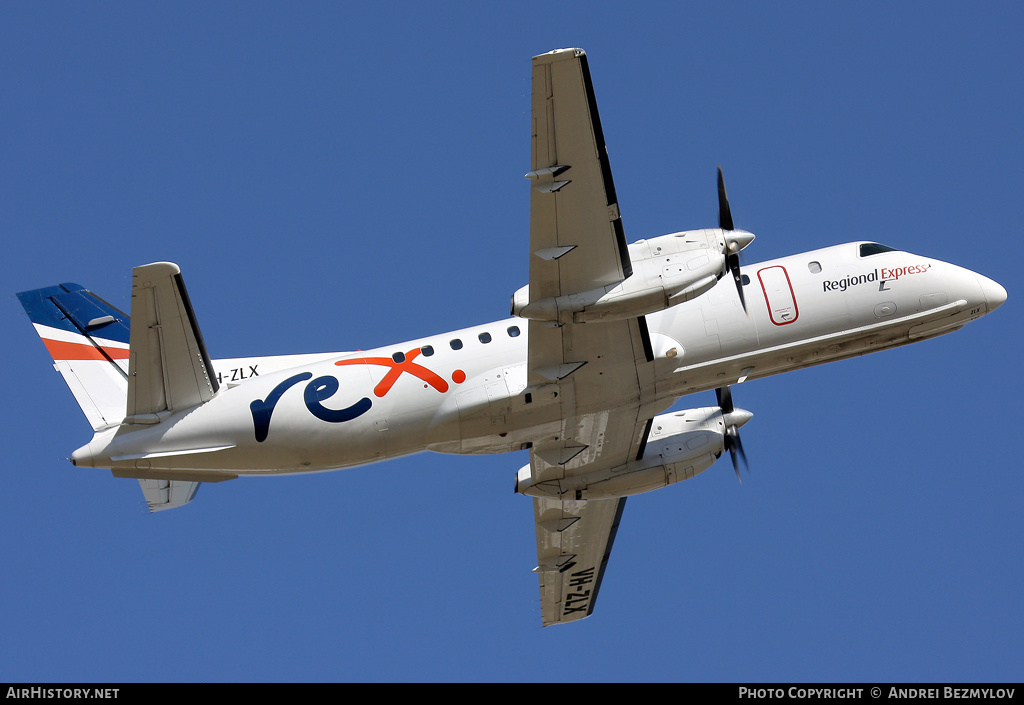Aircraft Photo of VH-ZLX | Saab 340B | REX - Regional Express | AirHistory.net #95192