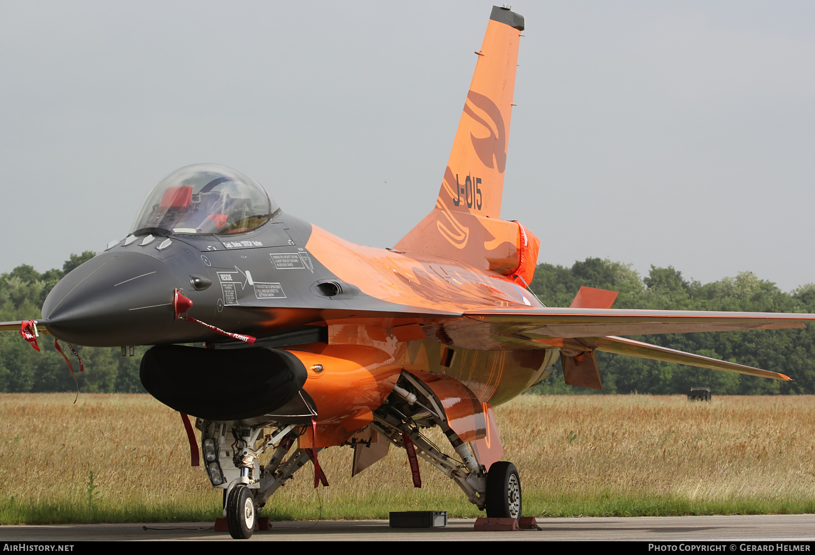 Aircraft Photo of J-015 | General Dynamics F-16AM Fighting Falcon | Netherlands - Air Force | AirHistory.net #95199