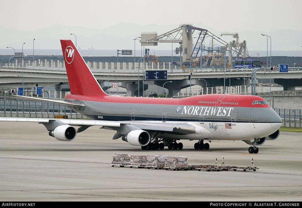 Aircraft Photo of N673US | Boeing 747-451 | Northwest Airlines | AirHistory.net #95200