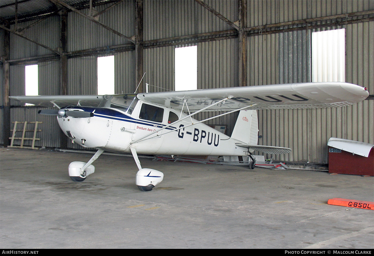 Aircraft Photo of G-BPUU | Cessna 140 | Sherburn Aero Club | AirHistory.net #95205