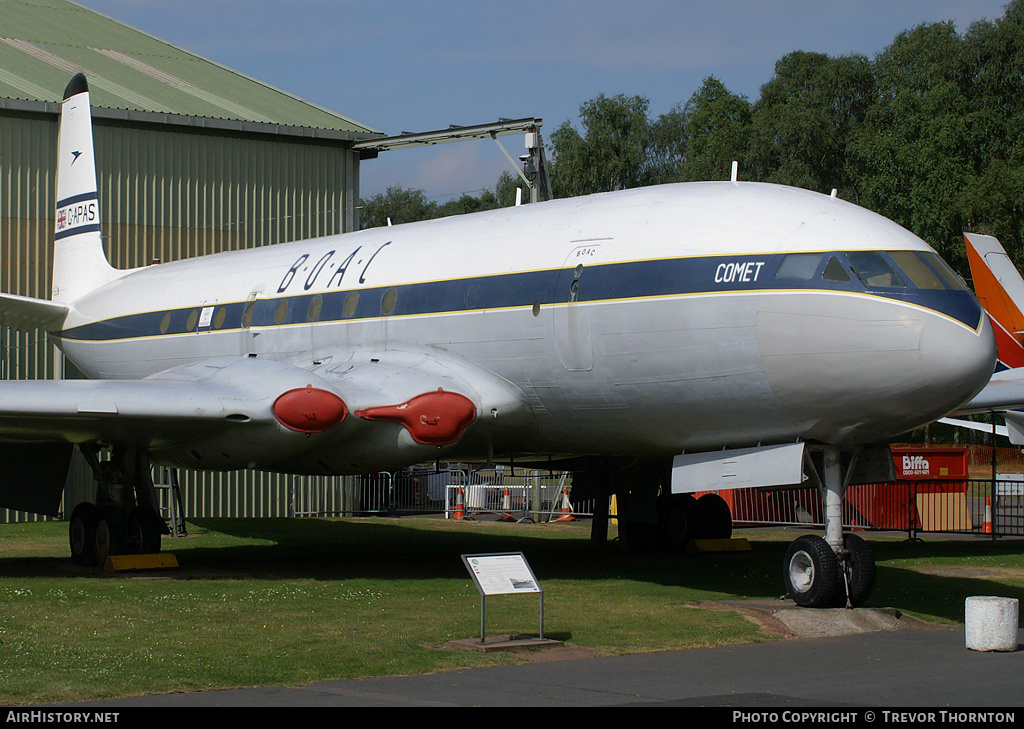 Aircraft Photo of G-APAS | De Havilland D.H. 106 Comet 1XB | BOAC - British Overseas Airways Corporation | AirHistory.net #95209