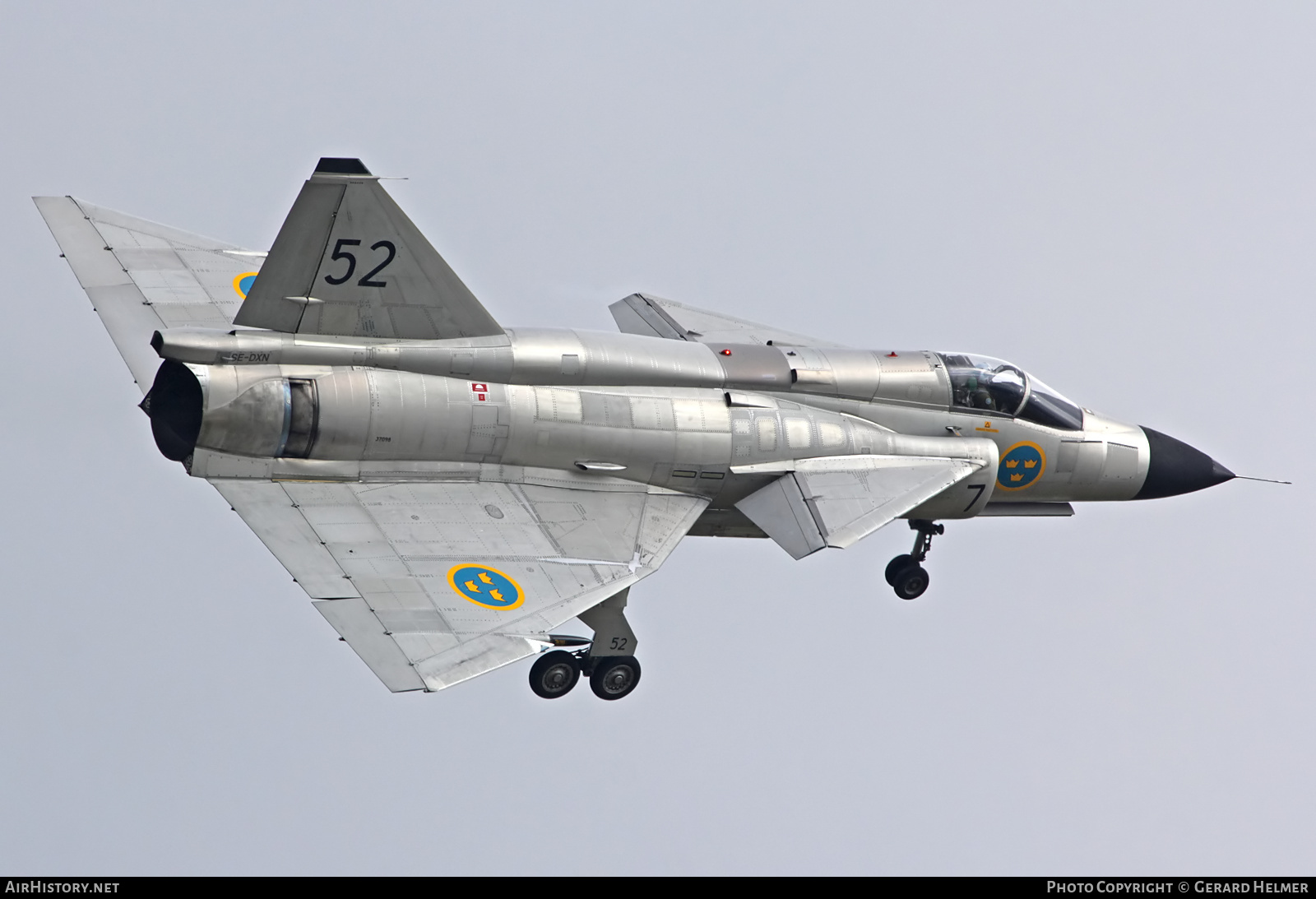 Aircraft Photo of SE-DXN / 37098 | Saab AJS37 Viggen | Sweden - Air Force | AirHistory.net #95225