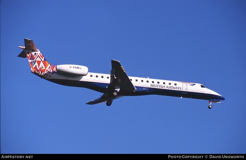 Aircraft Photo of G-EMBJ | Embraer ERJ-145EU (EMB-145EU) | British Airways | AirHistory.net #95227
