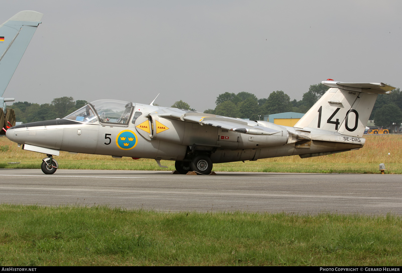 Aircraft Photo of SE-DXG / 60140 | Saab Sk 60A | Sweden - Air Force | AirHistory.net #95239