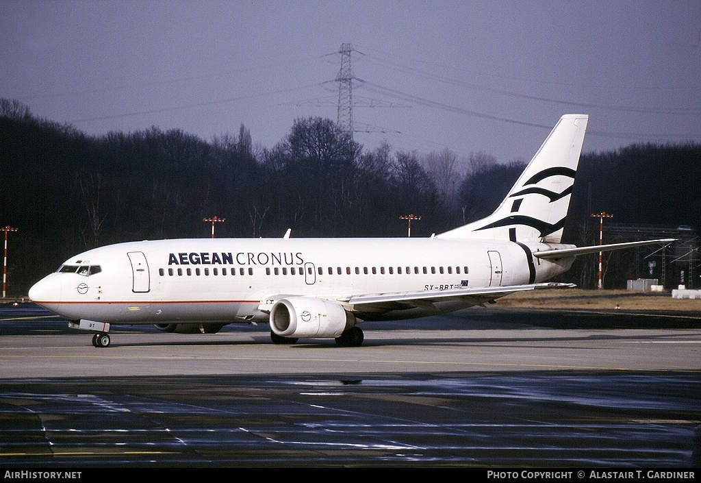 Aircraft Photo of SX-BBT | Boeing 737-33A | Aegean Cronus Airlines | AirHistory.net #95248