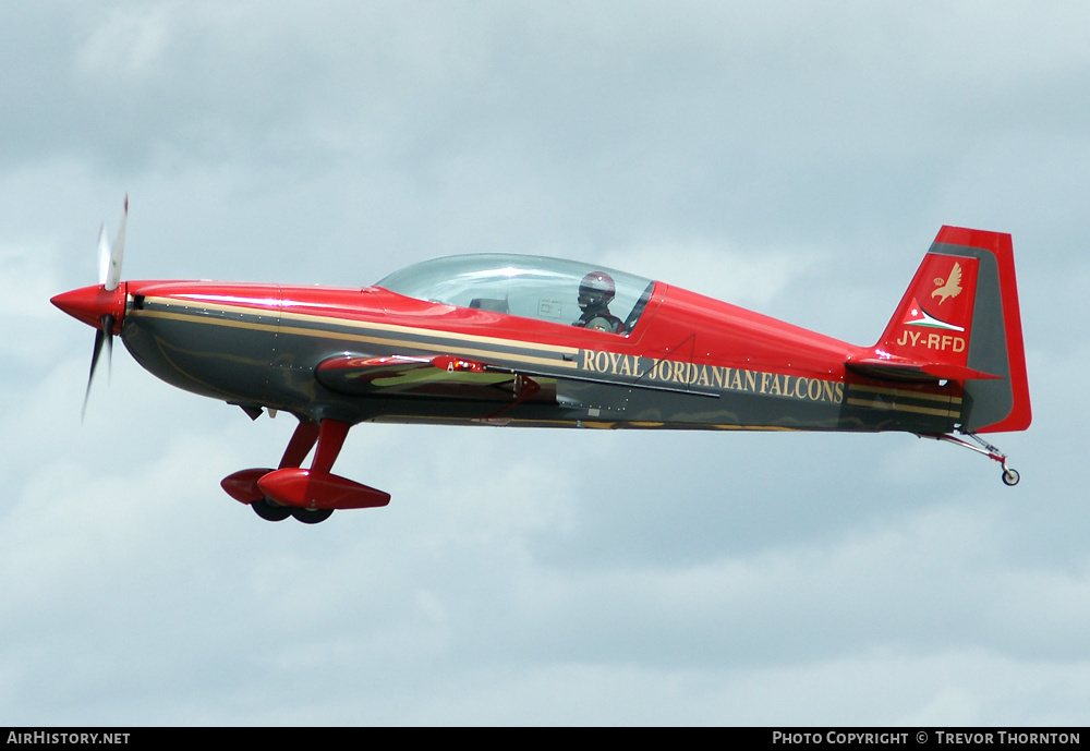 Aircraft Photo of JY-RFD | Extra EA-300L | Royal Jordanian Falcons | AirHistory.net #95273