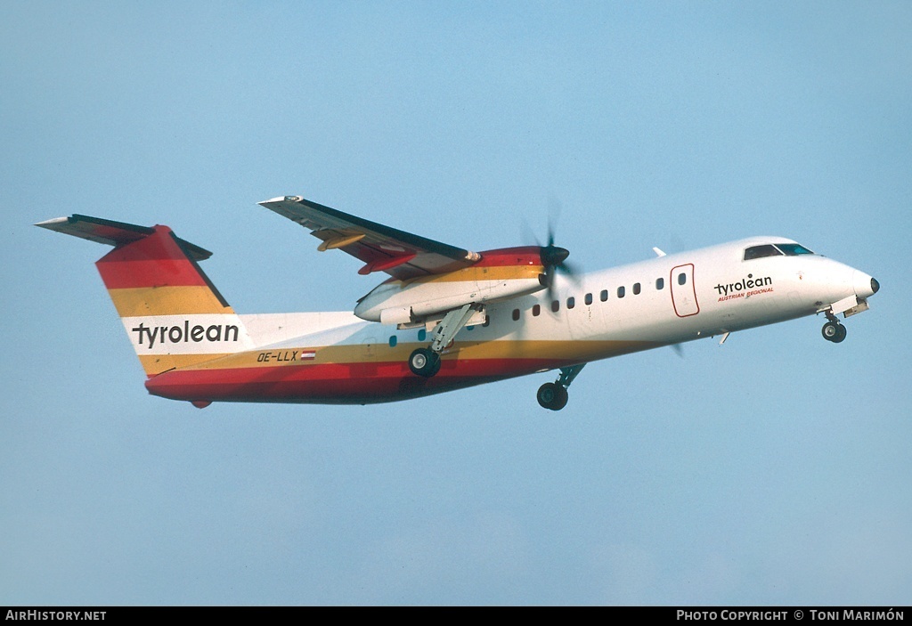 Aircraft Photo of OE-LLX | De Havilland Canada DHC-8-311 Dash 8 | Tyrolean Airways | AirHistory.net #95292
