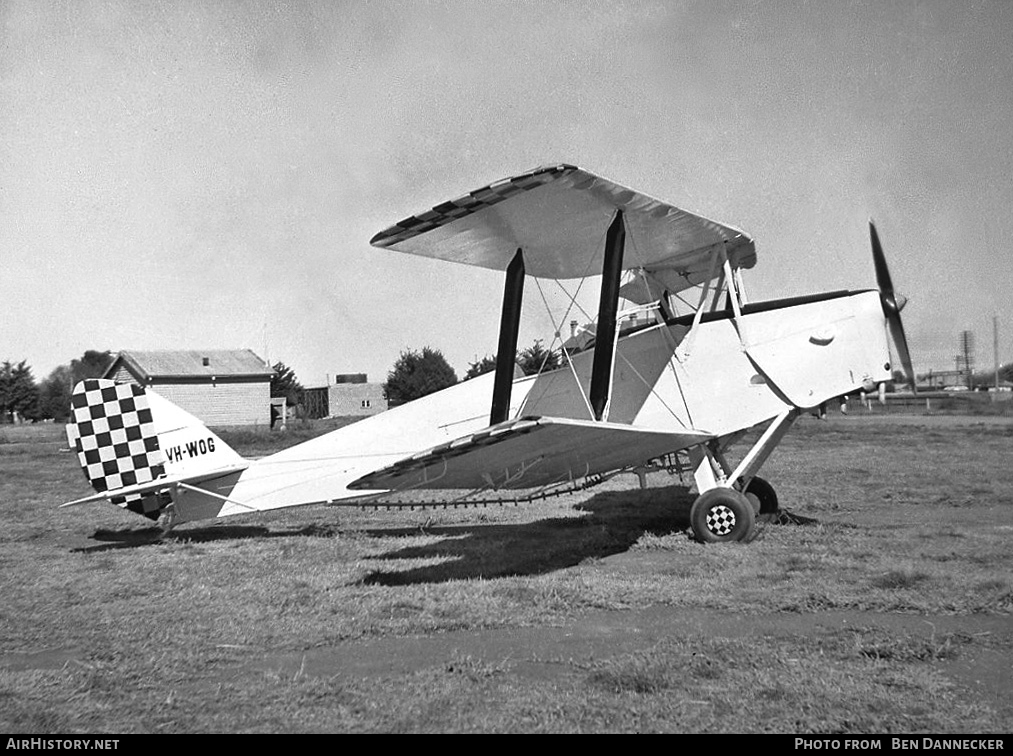 Aircraft Photo of VH-WOG | De Havilland D.H. 82A Tiger Moth | Airland | AirHistory.net #95301