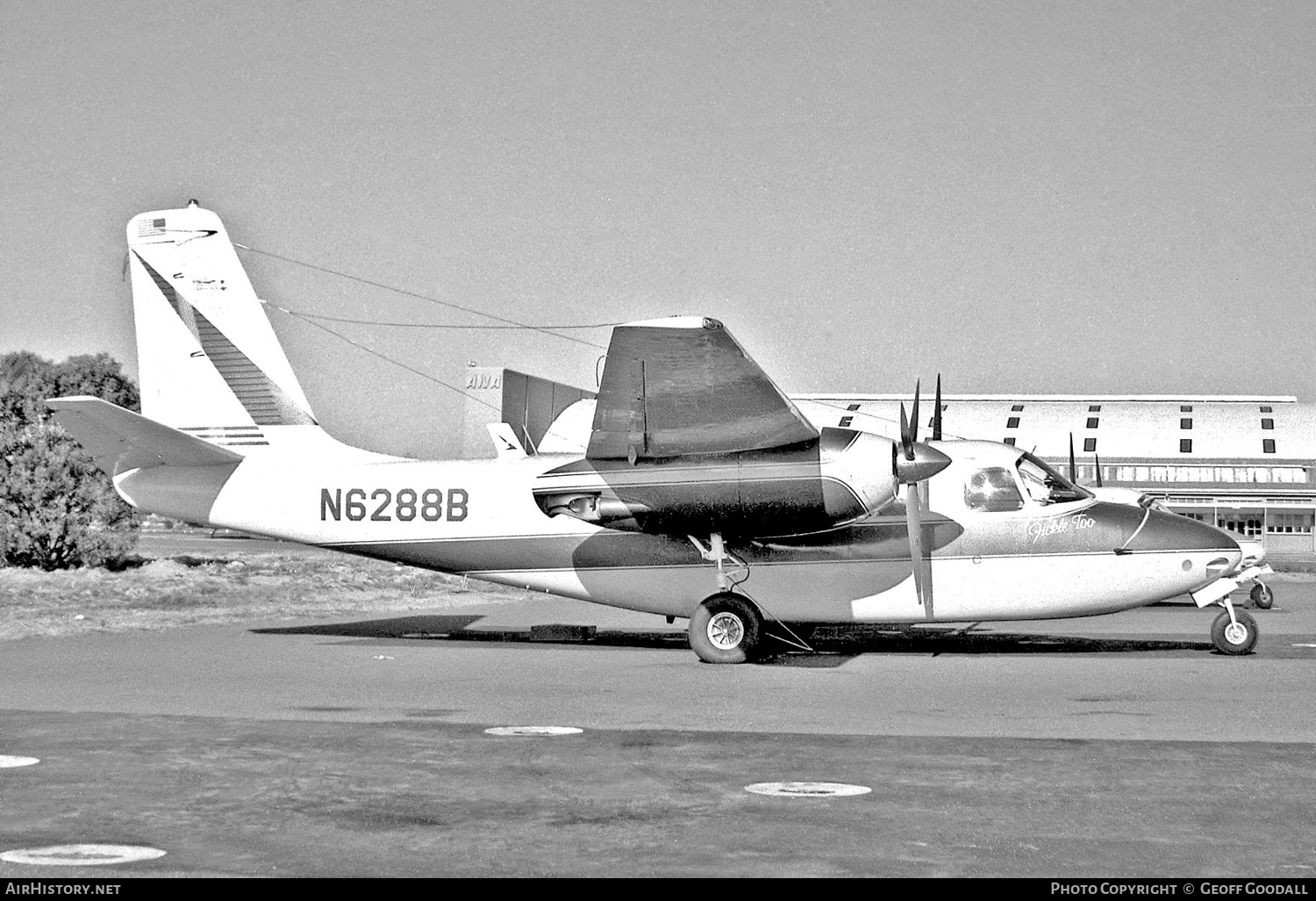 Aircraft Photo of N6288B | Aero Commander 680E Commander | AirHistory.net #95302