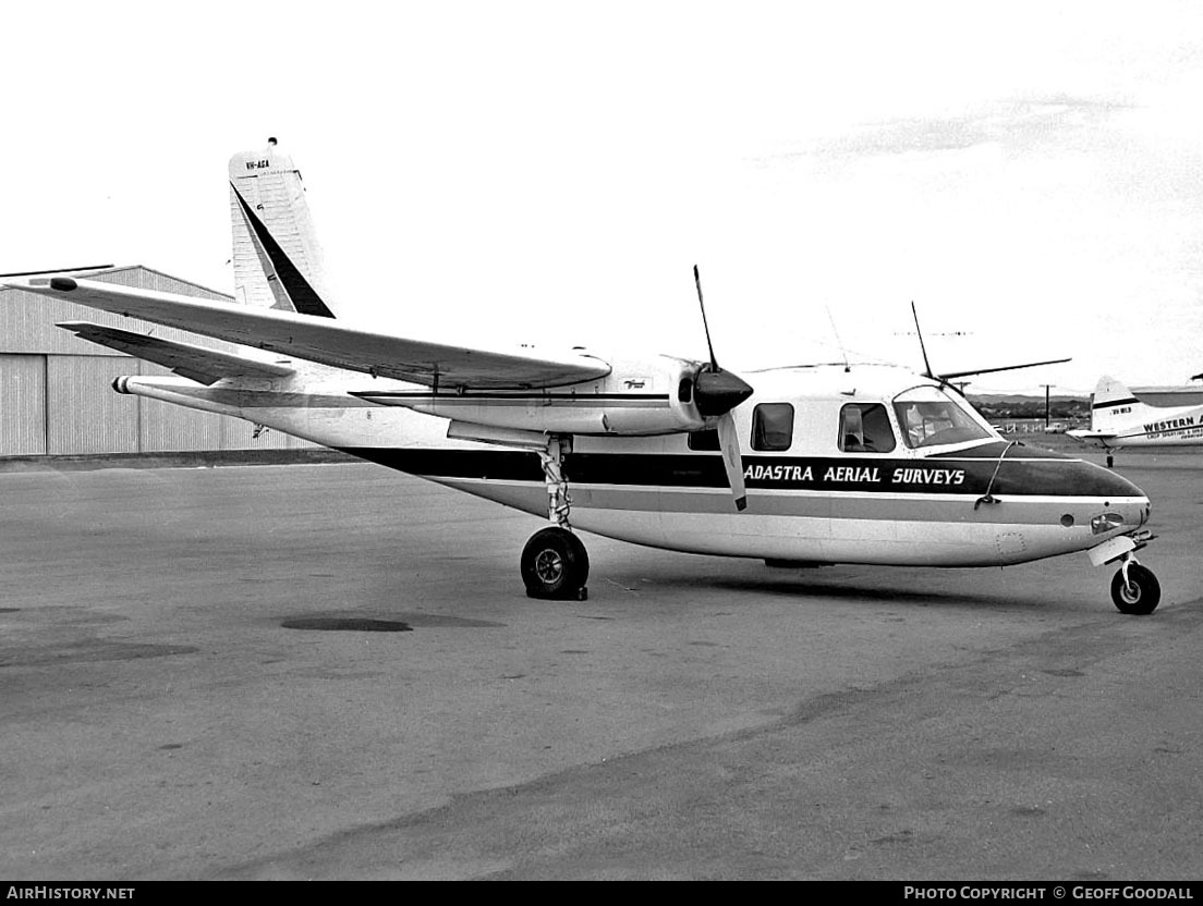 Aircraft Photo of VH-AGA | Aero Commander 500A Commander | Adastra Aerial Surveys | AirHistory.net #95320