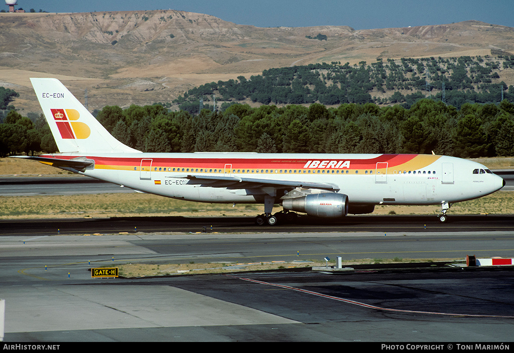 Aircraft Photo of EC-EON | Airbus A300B4-203 | Iberia | AirHistory.net #95327