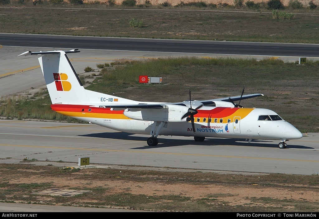 Aircraft Photo of EC-IIB | Bombardier DHC-8-315Q Dash 8 | Iberia Regional | AirHistory.net #95330