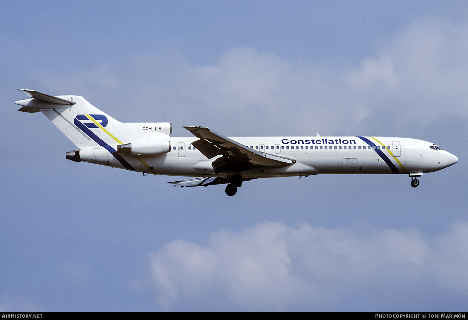 Aircraft Photo of OO-LLS | Boeing 727-2X3/Adv | Constellation International Airlines | AirHistory.net #95332