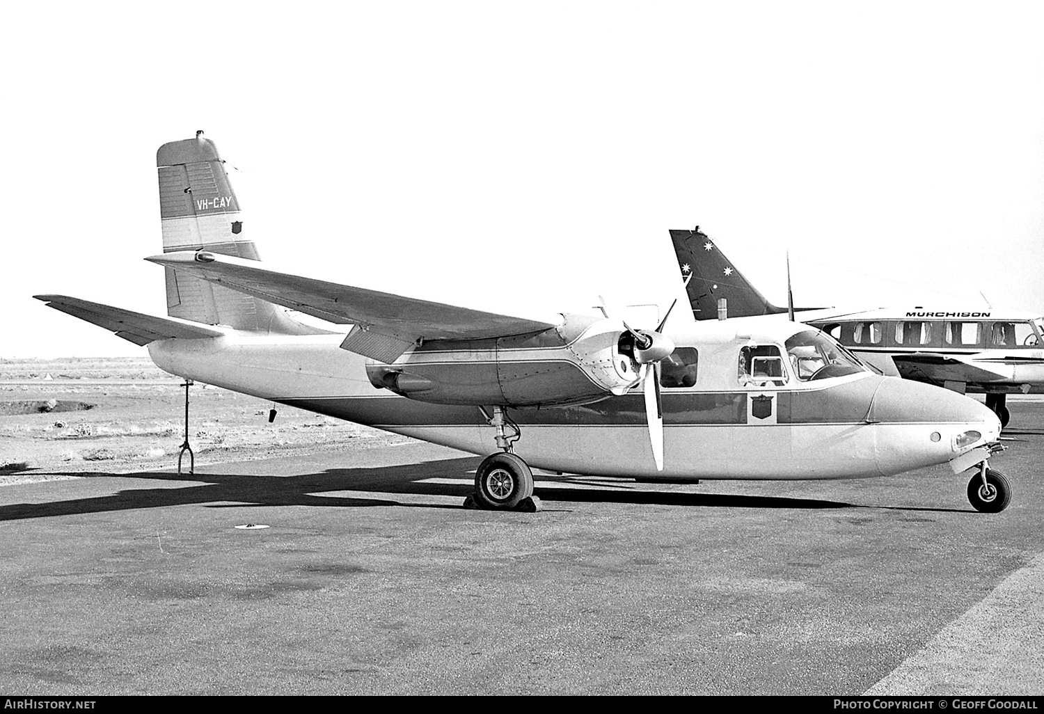 Aircraft Photo of VH-CAY | Aero Commander 680E Commander | Department of Civil Aviation | AirHistory.net #95355