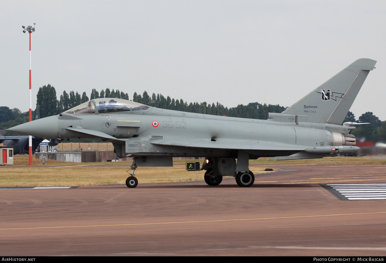 Aircraft Photo of MM7343 | Eurofighter EF-2000 Typhoon S | Italy - Air Force | AirHistory.net #95389
