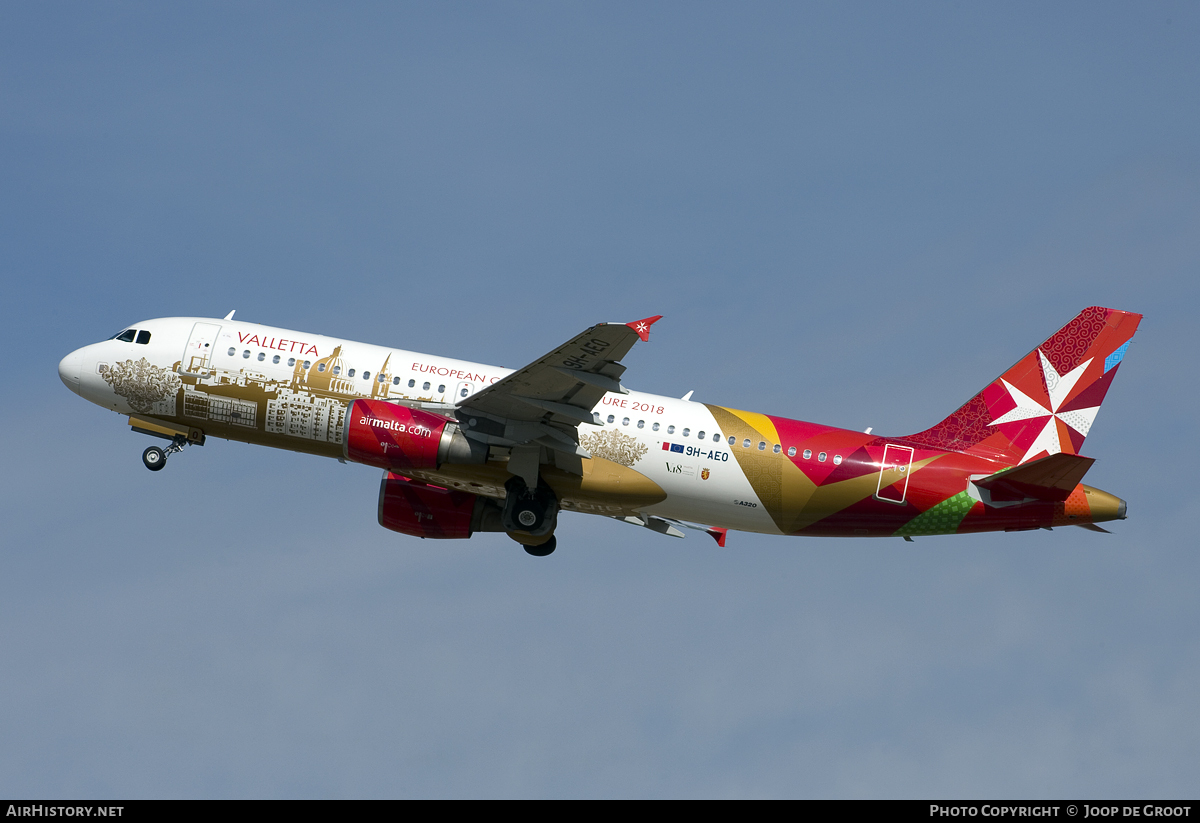 Aircraft Photo of 9H-AEO | Airbus A320-214 | Air Malta | AirHistory.net #95392