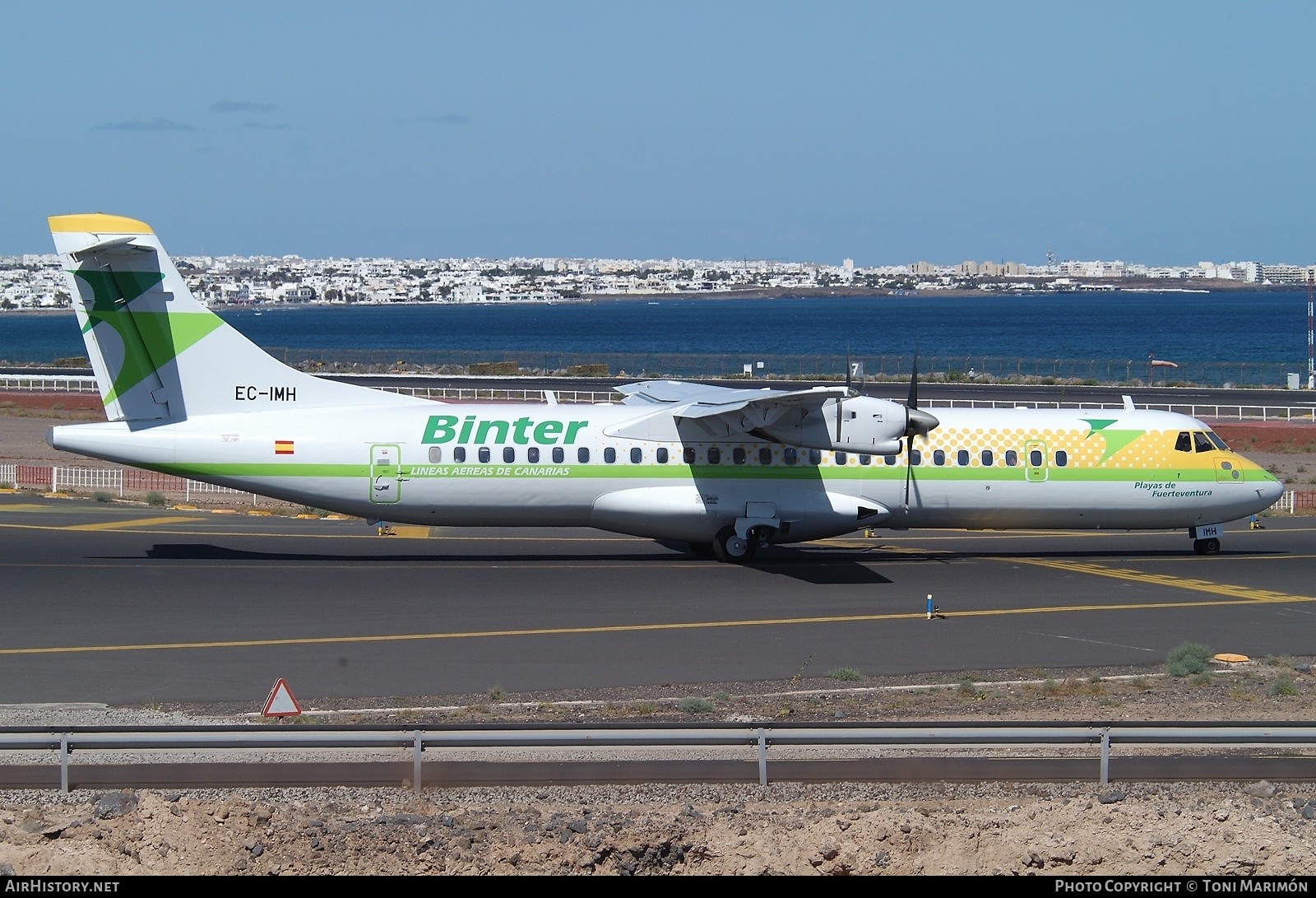 Aircraft Photo of EC-IMH | ATR ATR-72-202 | Binter Canarias | AirHistory.net #95397