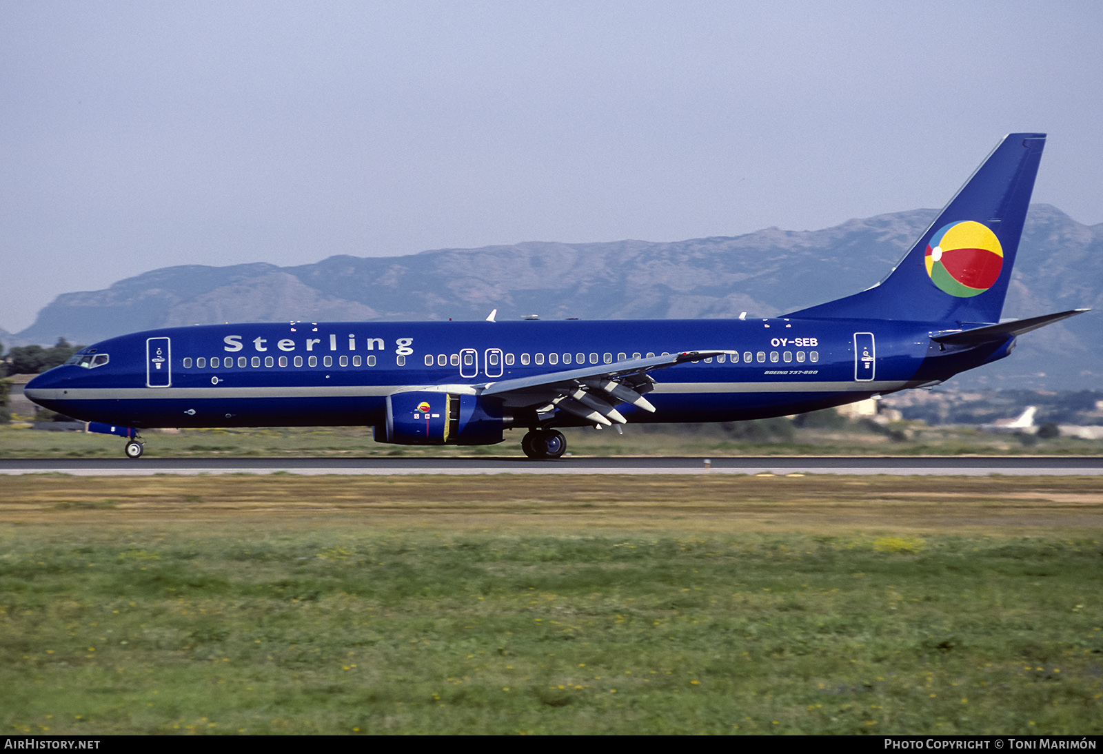 Aircraft Photo of OY-SEB | Boeing 737-8Q8 | Sterling European Airlines | AirHistory.net #95409