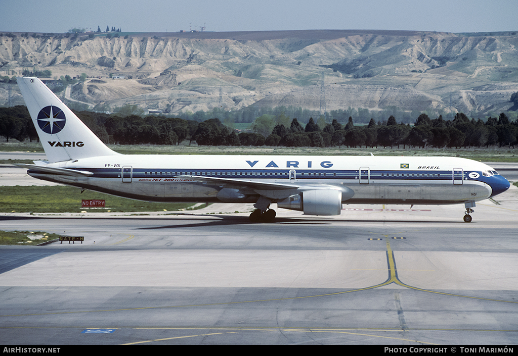 Aircraft Photo of PP-VOI | Boeing 767-341/ER | Varig | AirHistory.net #95421