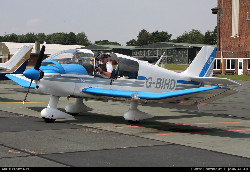 Aircraft Photo of G-BIHD | Robin DR-400-160 Major | AirHistory.net #95436