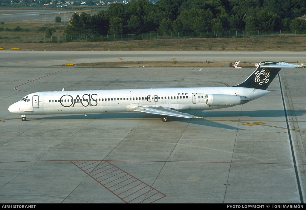 Aircraft Photo of D-ALLT | McDonnell Douglas MD-82 (DC-9-82) | Oasis International Airlines | AirHistory.net #95454