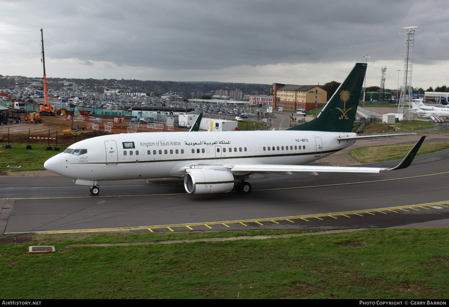Aircraft Photo of HZ-MF2 | Boeing 737-7FG BBJ | Kingdom of Saudi Arabia | AirHistory.net #95471