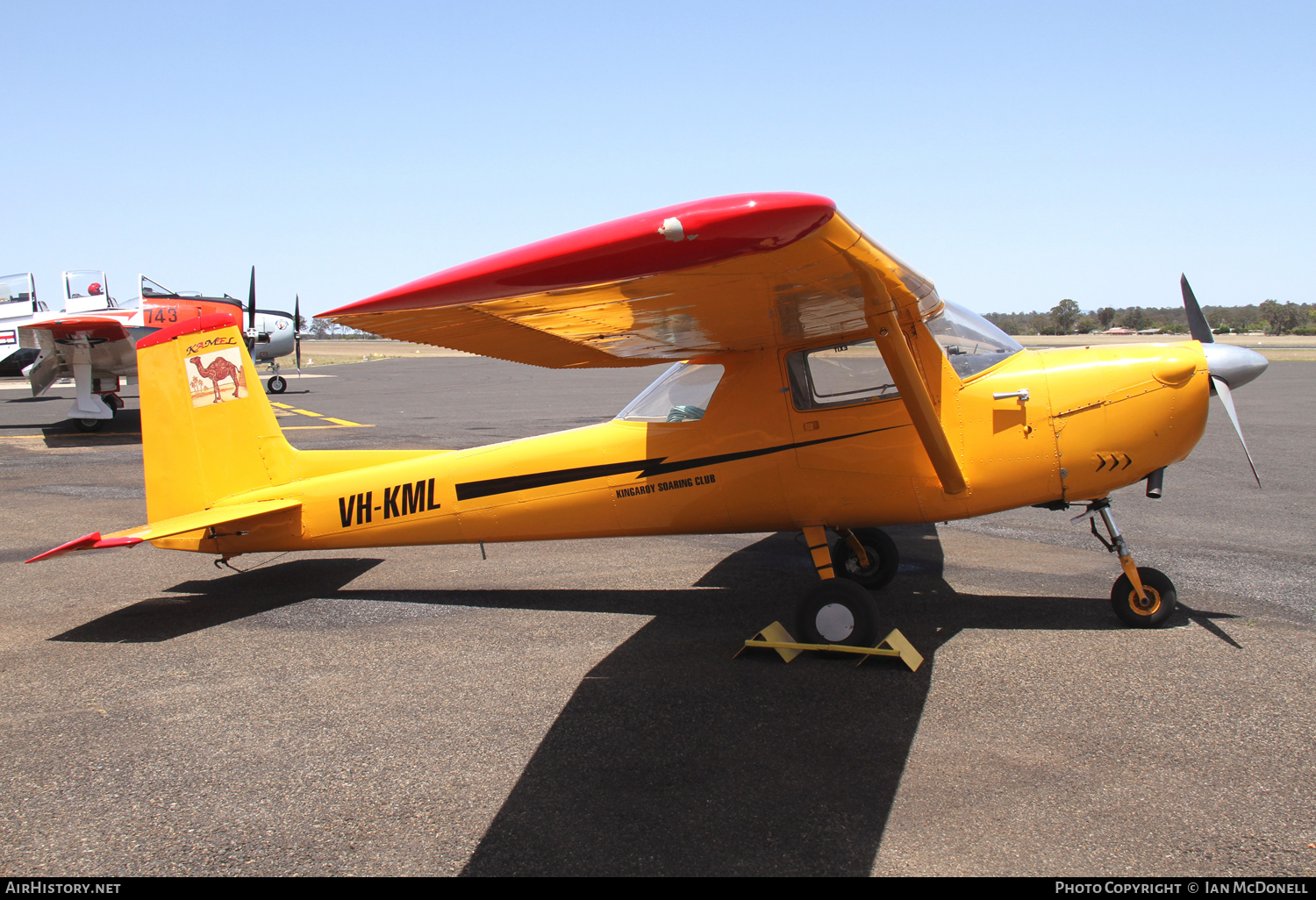Aircraft Photo of VH-KML | Cessna 150E | Kingaroy Soaring Club | AirHistory.net #95476