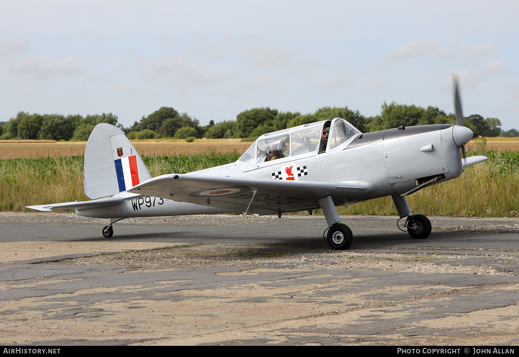 Aircraft Photo of G-BCPU / WP973 | De Havilland Canada DHC-1 Chipmunk Mk22 | UK - Air Force | AirHistory.net #95479