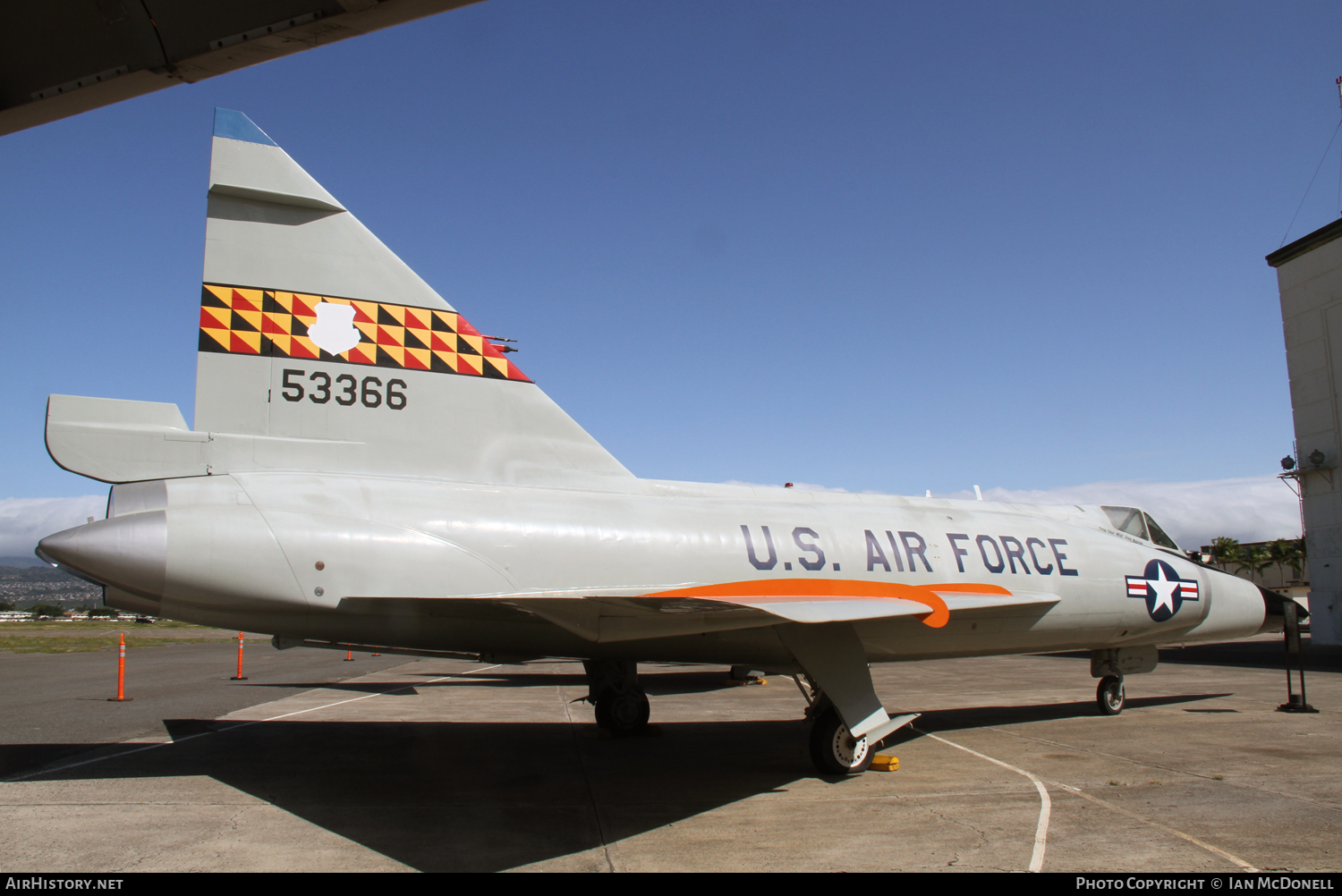 Aircraft Photo of 55-3366 / 53366 | Convair F-102A Delta Dagger | USA - Air Force | AirHistory.net #95483
