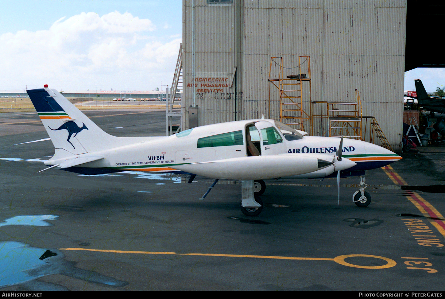 Aircraft Photo of VH-BPI | Cessna 310R | Air Queensland | AirHistory.net #95484