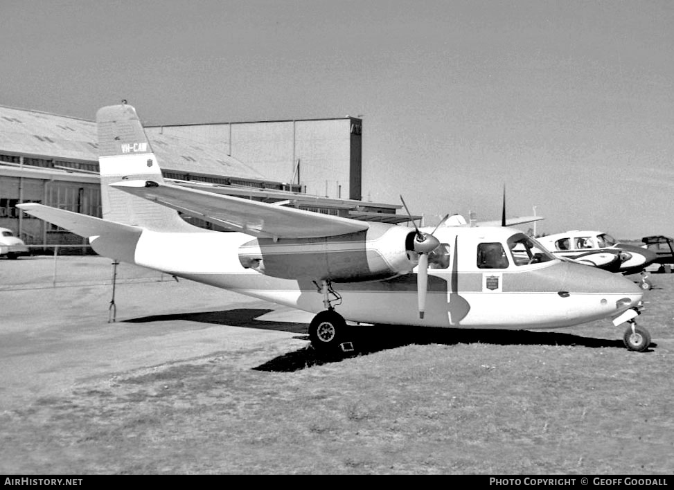 Aircraft Photo of VH-CAW | Aero Commander 560E Commander | Department of Civil Aviation | AirHistory.net #95487