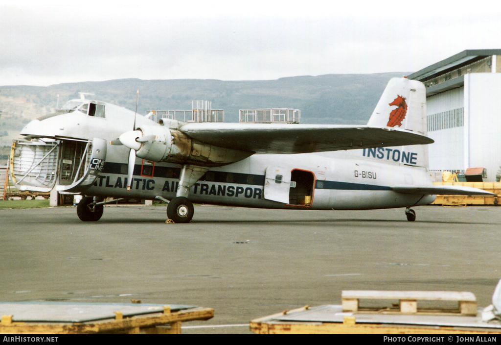 Aircraft Photo of G-BISU | Bristol 170 Freighter Mk31 | Atlantic Air Transport | AirHistory.net #95490