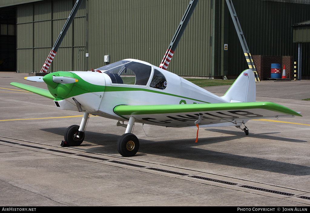 Aircraft Photo of G-AWUB | CAB GY-201 Minicab/Mod | AirHistory.net #95501