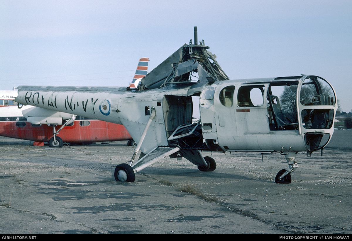 Aircraft Photo of WP503 | Westland WS-51 Dragonfly HR.3 | UK - Navy | AirHistory.net #95557