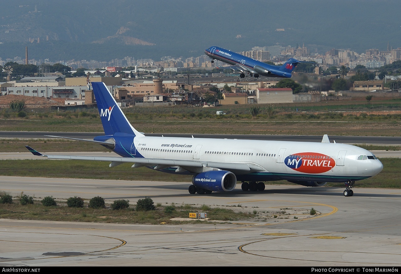Aircraft Photo of OY-VKG | Airbus A330-343 | MyTravel Airways | AirHistory.net #95584