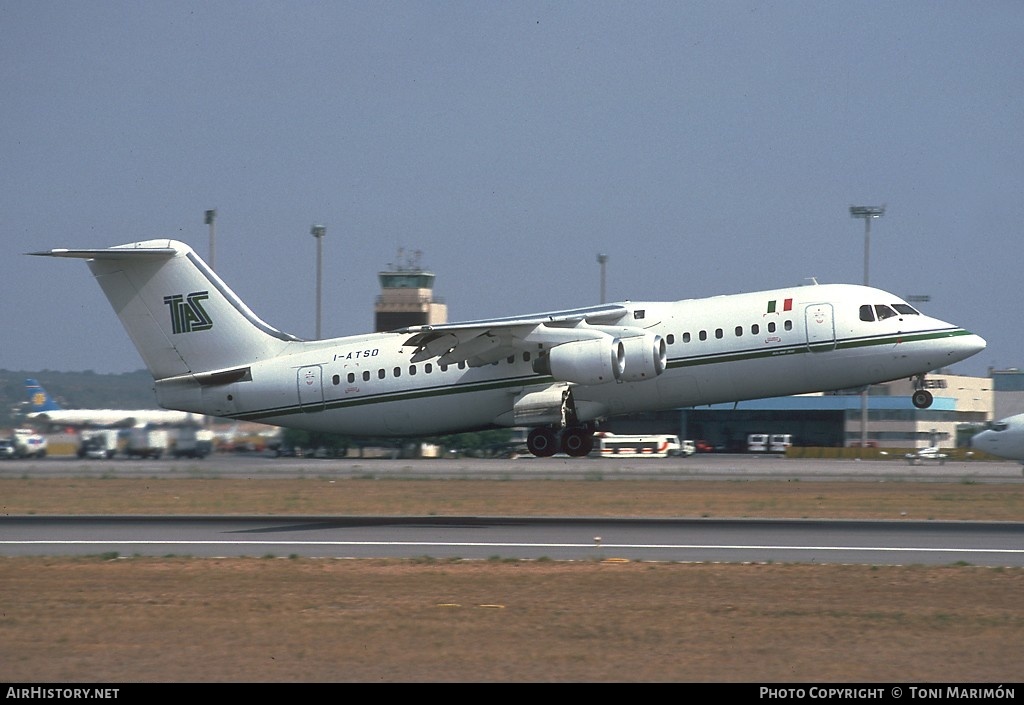 Aircraft Photo of I-ATSD | British Aerospace BAe-146-300 | TAS Airways - Trasporti Aerei Speciali | AirHistory.net #95585