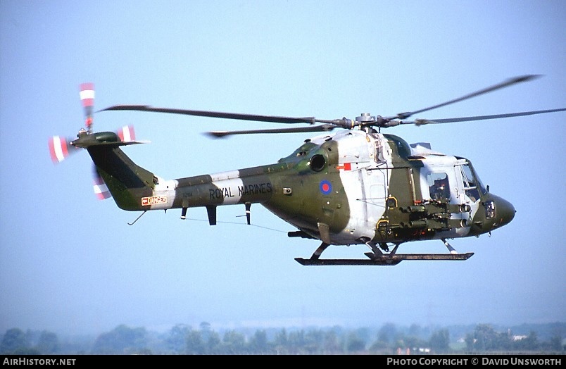 Aircraft Photo of XZ614 | Westland WG-13 Lynx AH7 | UK - Marines | AirHistory.net #95592