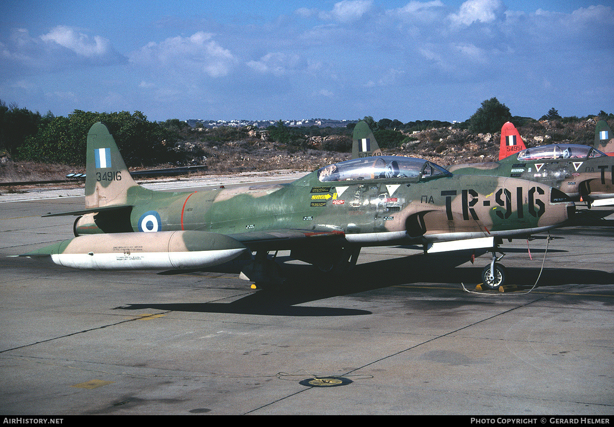 Aircraft Photo of 34916 | Lockheed T-33A | Greece - Air Force | AirHistory.net #95602