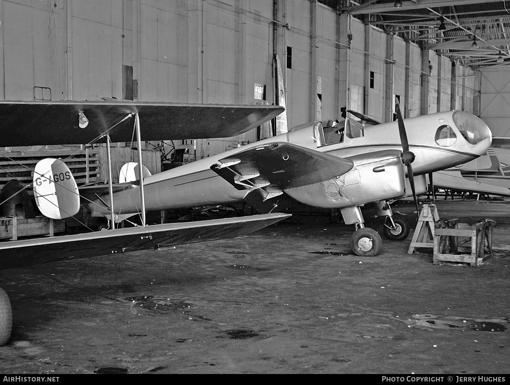 Aircraft Photo of G-AGOS | Reid and Sigrist RS-4 Bobsleigh | AirHistory.net #95607