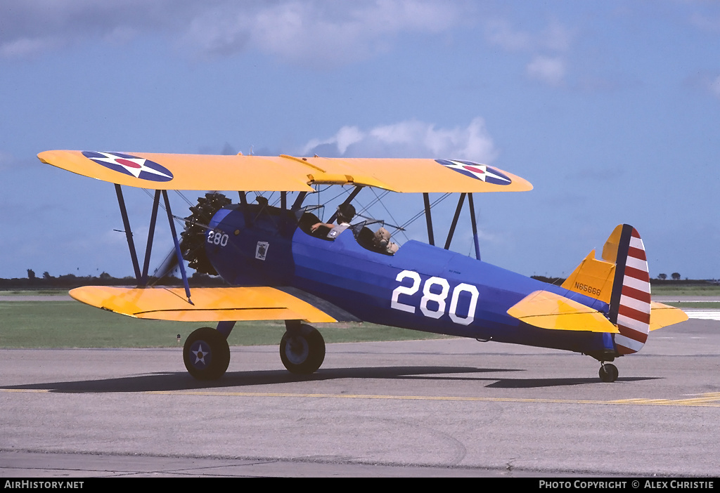 Aircraft Photo of N65666 | Boeing N2S-3 Kaydet (B75N1) | USA - Army | AirHistory.net #95608