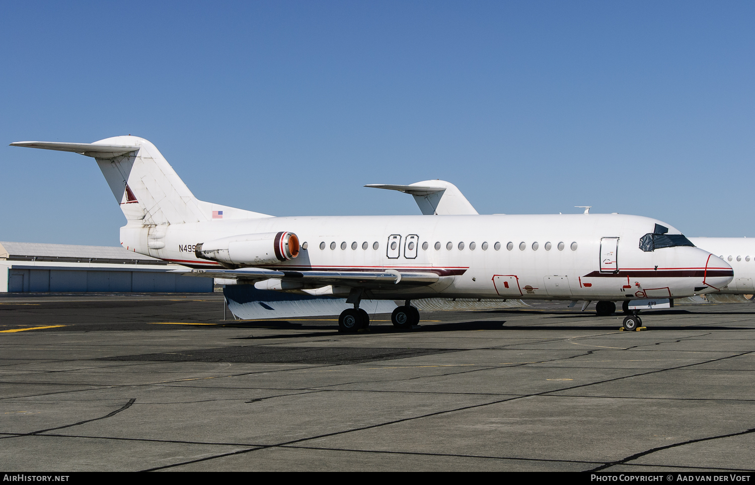 Aircraft Photo of N499US | Fokker F28-4000 Fellowship | Horizon Air | AirHistory.net #95625