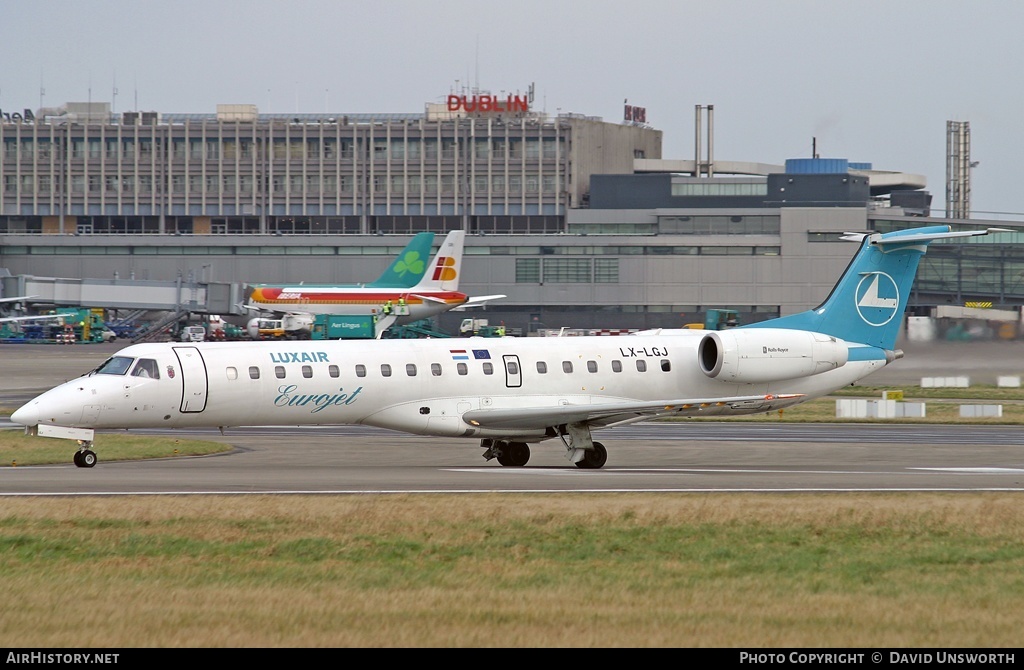 Aircraft Photo of LX-LGJ | Embraer ERJ-145LU (EMB-145LU) | Luxair | AirHistory.net #95632