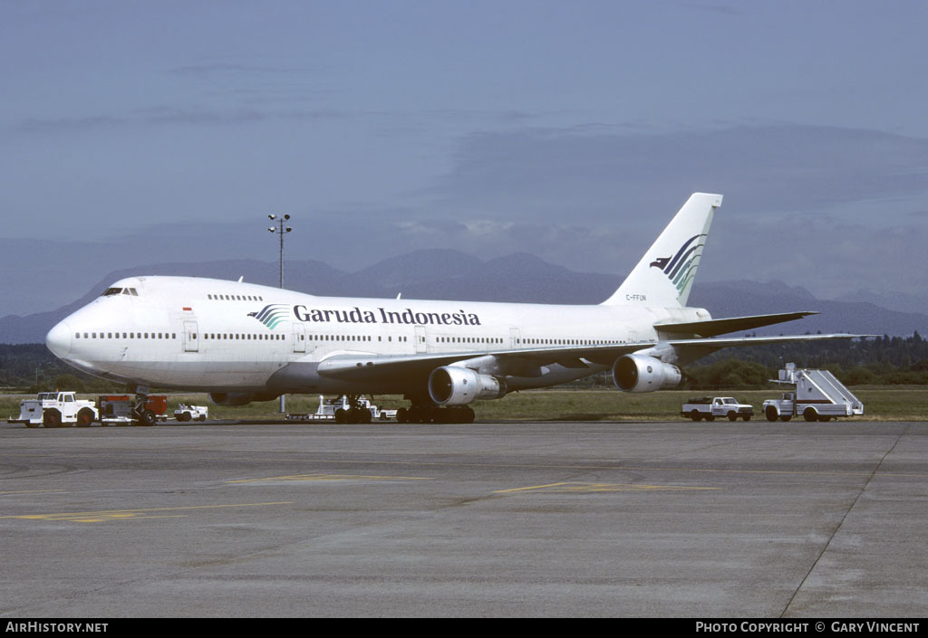 Aircraft Photo of C-FFUN | Boeing 747-1D1 | Garuda Indonesia | AirHistory.net #95646
