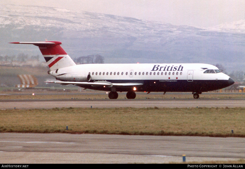 Aircraft Photo of G-AVGP | BAC 111-408EF One-Eleven | British Airways | AirHistory.net #95659