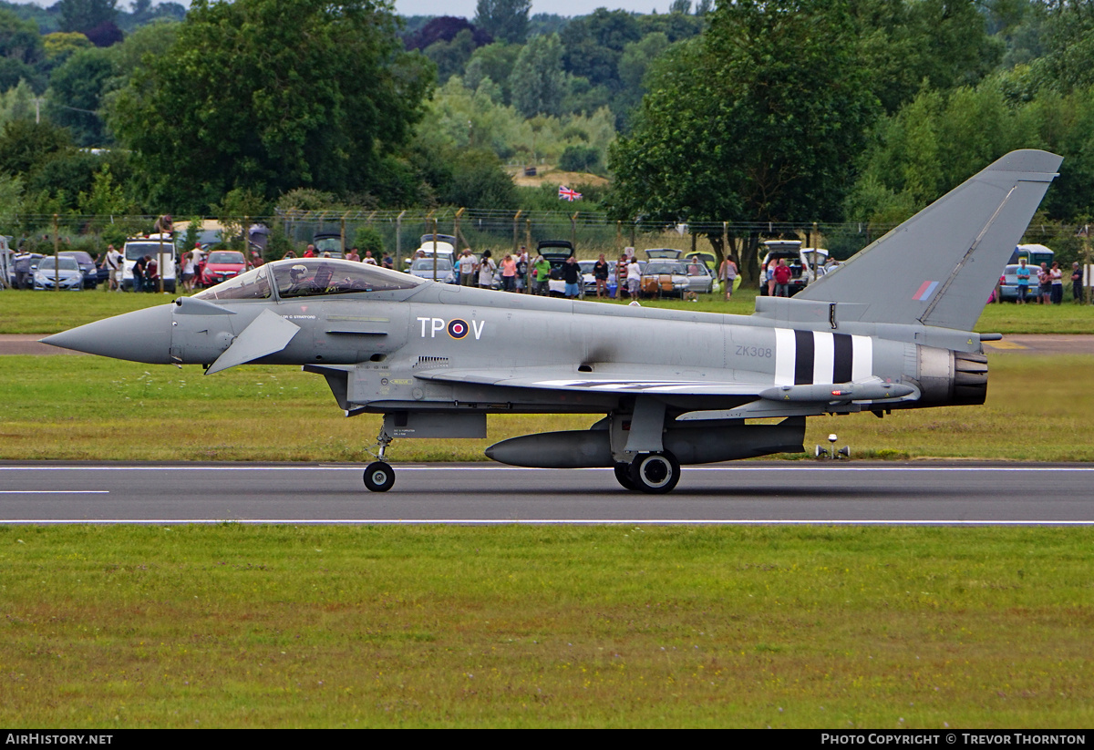 Aircraft Photo of ZK308 | Eurofighter EF-2000 Typhoon FGR4 | UK - Air Force | AirHistory.net #95660