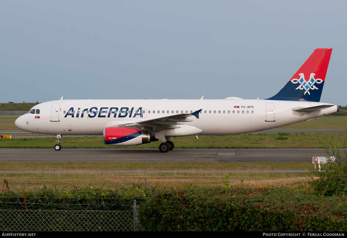 Aircraft Photo of YU-APG | Airbus A320-232 | Air Serbia | AirHistory.net #95662