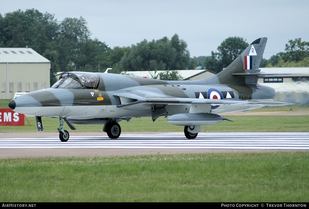 Aircraft Photo of G-BXFI / WV372 | Hawker Hunter T7 | AirHistory.net #95673